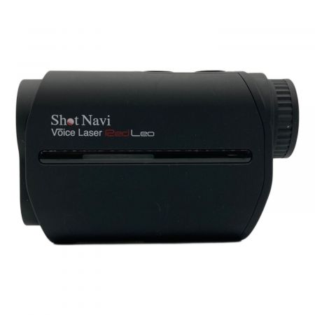 shotnavi (ショットナビ) ゴルフ距離計測器 ブラック Voice Laser Red Leo BK