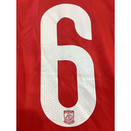 浦和レッズ (ウラワレッズ) サッカーユニフォーム メンズ SIZE XL レッド 2016年 遠藤航 6番
