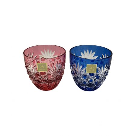 KAGAMI CRYSTAL (カガミクリスタル) 江戸切子 ペア冷酒杯