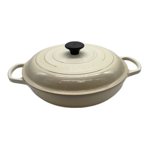 LE CREUSET (ルクルーゼ) ビュッフェキャセロール30cm ベージュ