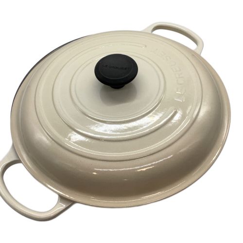 LE CREUSET (ルクルーゼ) ビュッフェキャセロール30cm ベージュ