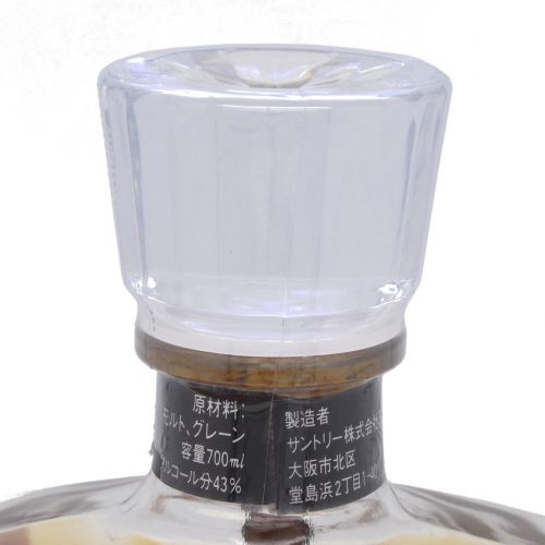 SUNTORY (サントリー) クレスト 12年 700ml 43% ブレンデッド