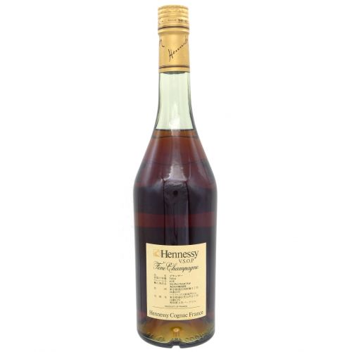 Hennessy ヘネシー V S O P Fine Champagne フィーヌシャンパーニュ コニャック 700ml 40 エンブレム剥がれあり トレファクonline