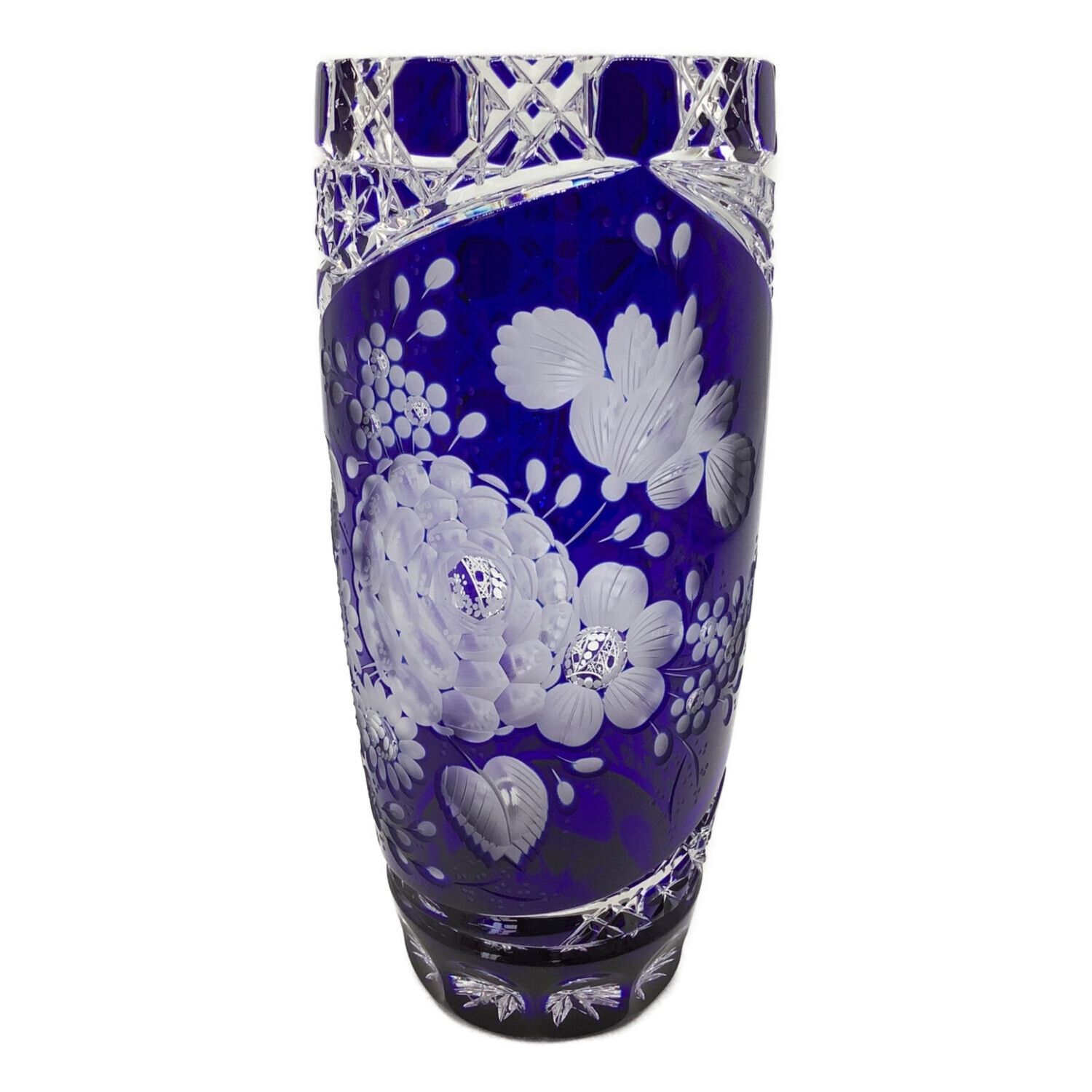 公式セールサイト ティファニー 花瓶 フラワーベース ブルー 形 美品