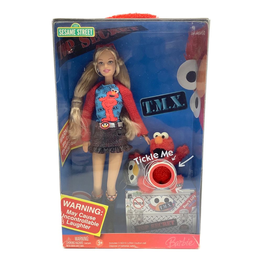 Mattel（マテル）Barbie（バービー）＆エルモ SESAMI STREET ...