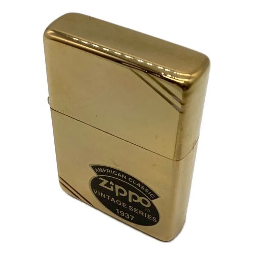 ZIPPO (ジッポ) 1937レプリカ ソリッドブラスポリッシュ ダイアゴナル