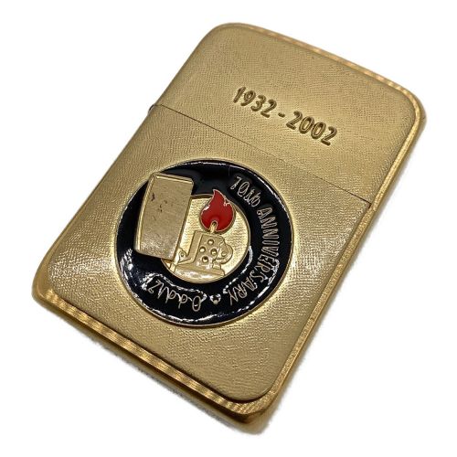 ZIPPO (ジッポ) 70周年記念ジッポー 1932-2002 ブラス 1941レプリカ