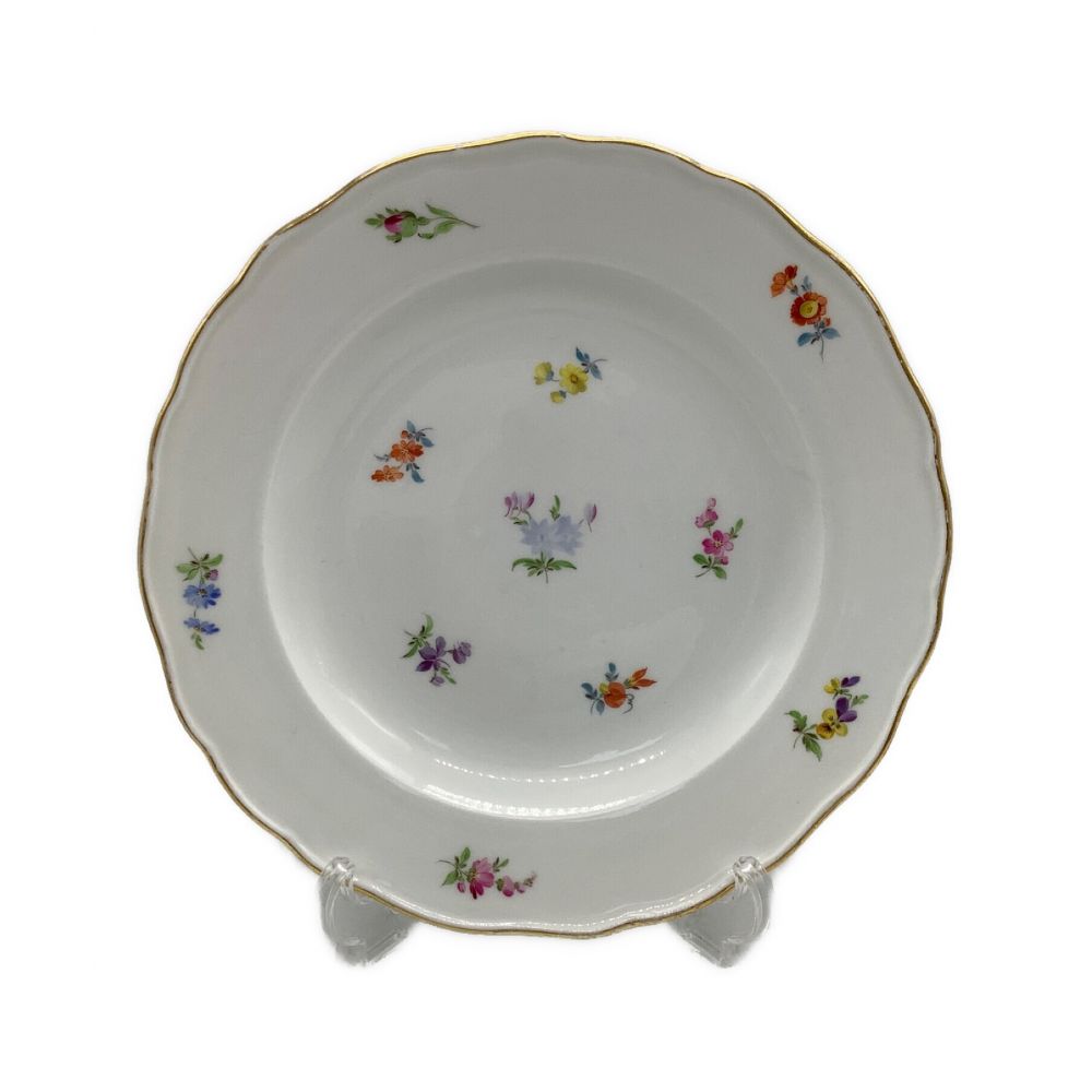 Meissen (マイセン) スープ皿 USED 散らし小花 24.5㎝ スキャッ