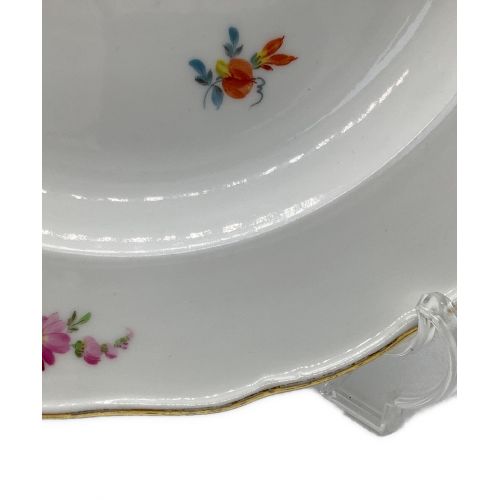 Meissen (マイセン) スープ皿 USED 散らし小花 24.5㎝ スキャッタード