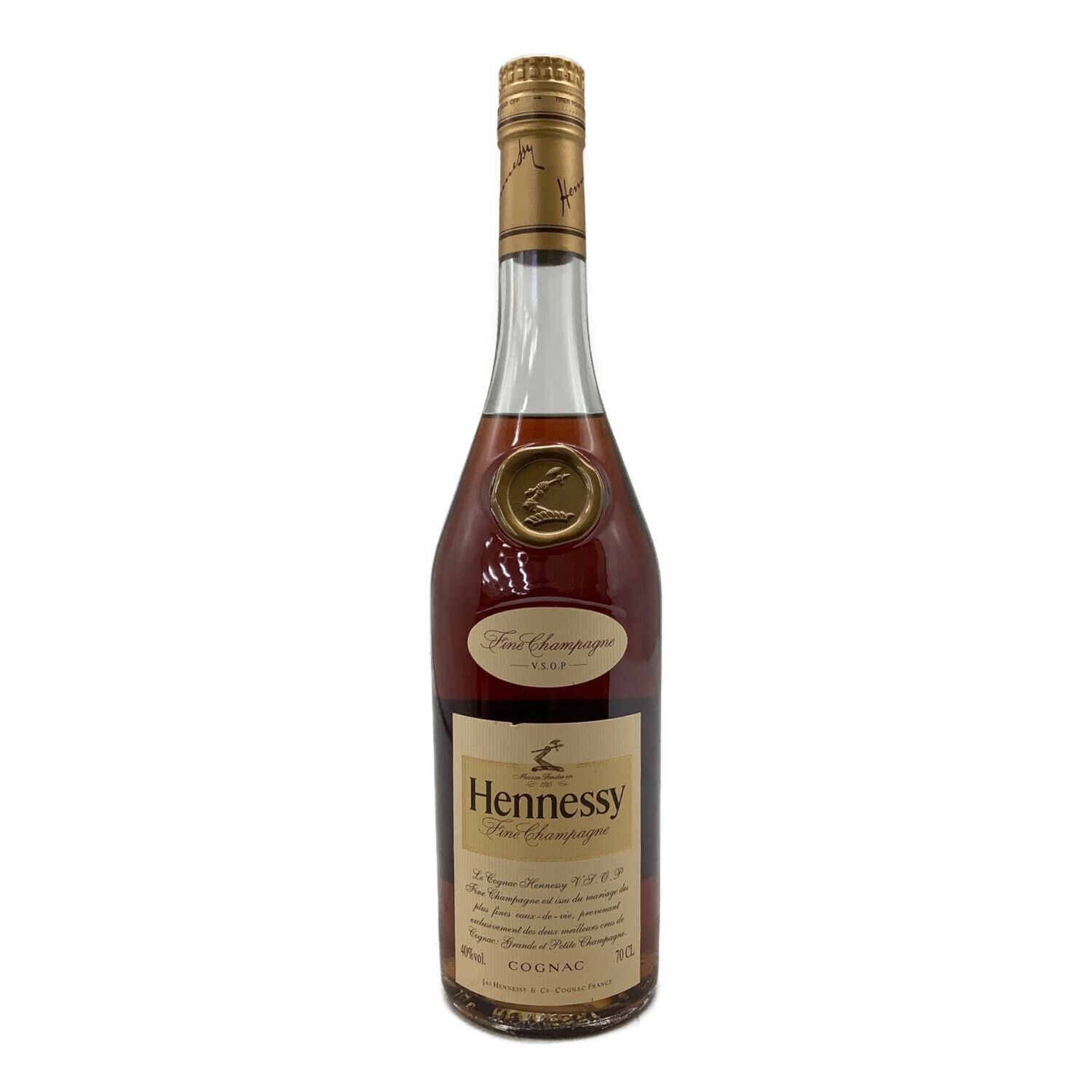 Hennessy (ヘネシー) ブランデー シャンパーニュ 700ml VSOP 未開封