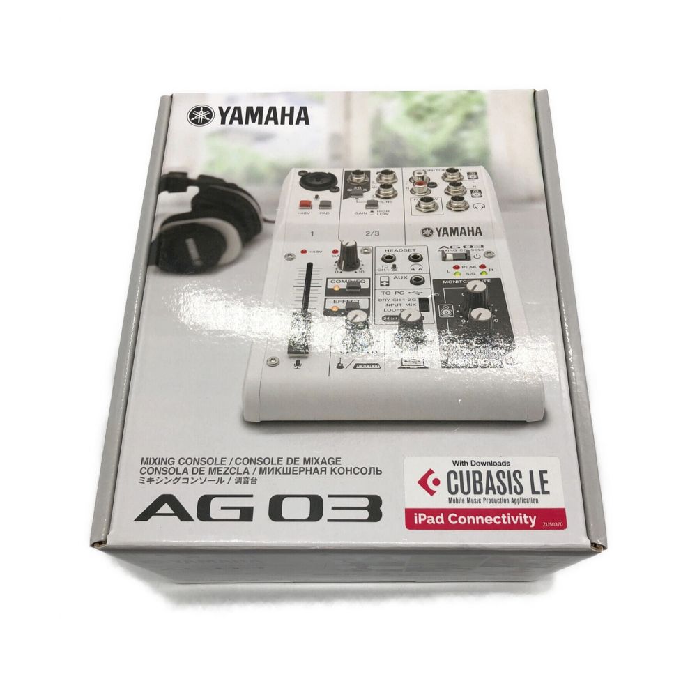 AG03 YAMAHA ミキサー 箱、説明書付き - amoreboutique.me