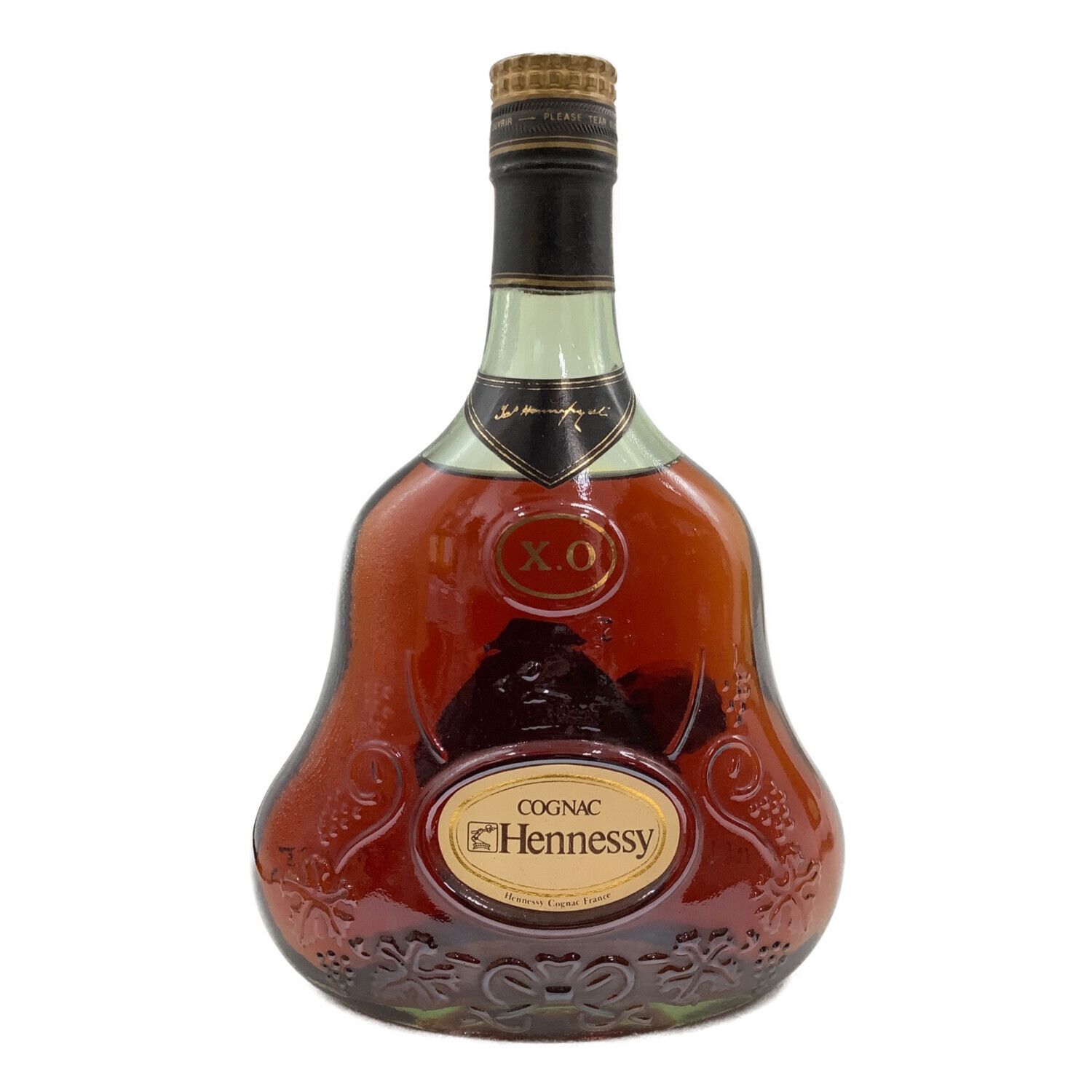 Hennessy/ヘネシー コニャック 700ml XO 金キャップ グリーンボトル 未
