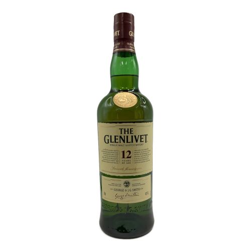 GLENLIVET/グレンリベット  ウィスキー 700ml 12年 旧ボトル 未開封