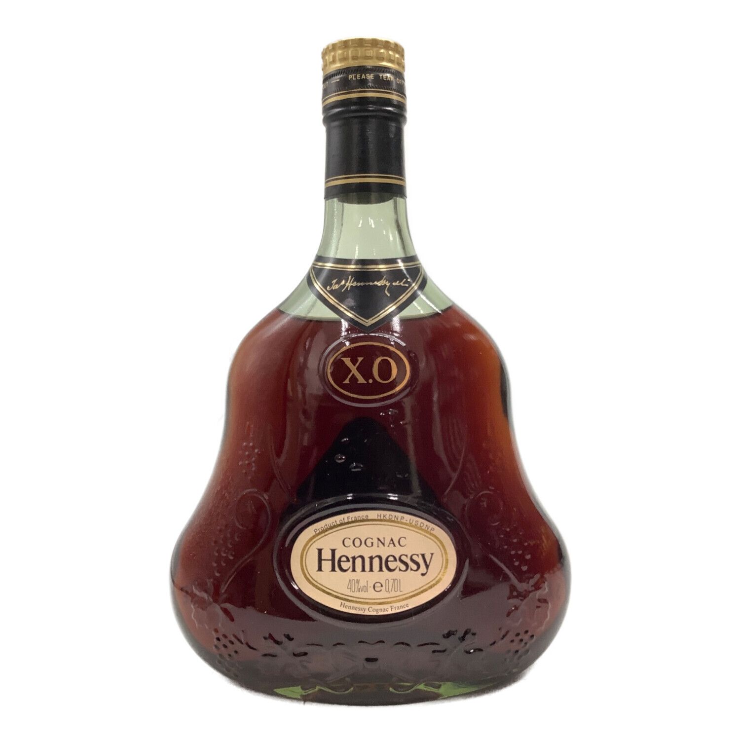 Hennessy/ ヘネシー コニャック 700ml XO 金キャップ グリーンボトル 未開封｜トレファクONLINE