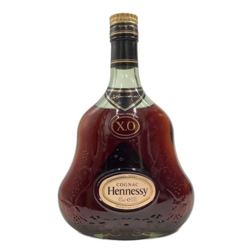 Hennessy/ ヘネシー コニャック 700ml XO 金キャップ グリーンボトル