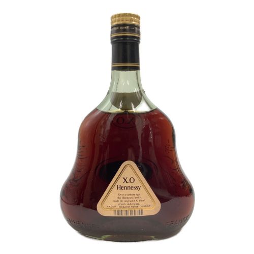 Hennessy/ ヘネシー コニャック 700ml XO 金キャップ グリーンボトル