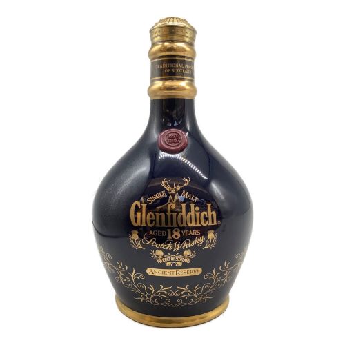 Glenfiddich　グレンフィディック  ウィスキー 700ml 陶器ボトル 18年 未開封