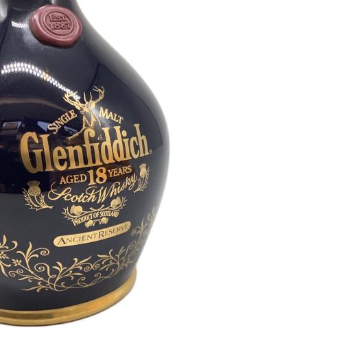 Glenfiddich　グレンフィディック  ウィスキー 700ml 陶器ボトル 18年 未開封