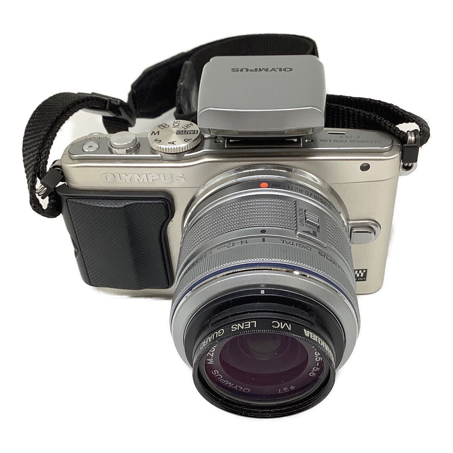OLYMPUS PEN Lite (オリンポス) ミラーレス一眼カメラ レンズ:14-42mm ...