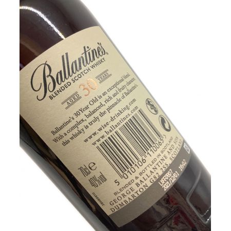 Ballantines / バランタイン ウィスキー 700ml 30年 未開封