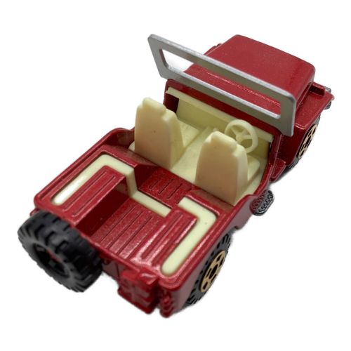 TOMY (トミー) トミカ レッド 開封品 黒箱 三菱 ジープ H-J58