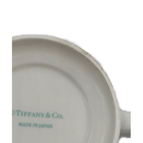 TIFFANY & Co. (ティファニー) マグカップ プラチナブルーバンド 2Pセット