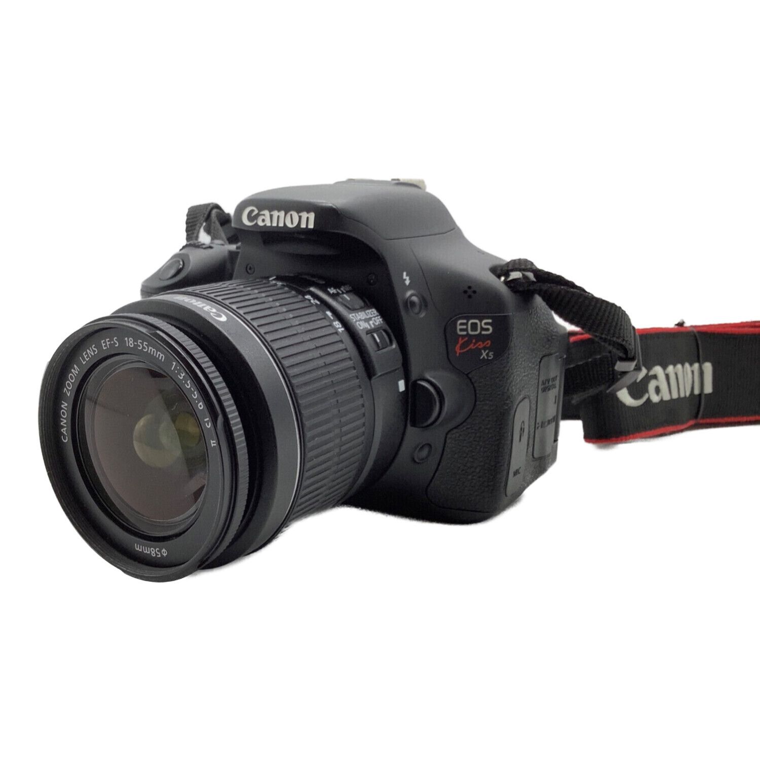 一眼 Canon キャノン EOS Kiss X5 SDカード レンズ付きセット