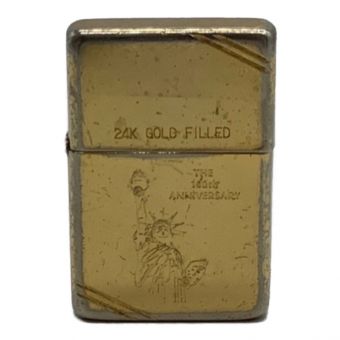 ZIPPO (ジッポ) オイルライター  自由の女神 24K GOLD FILLED USA製