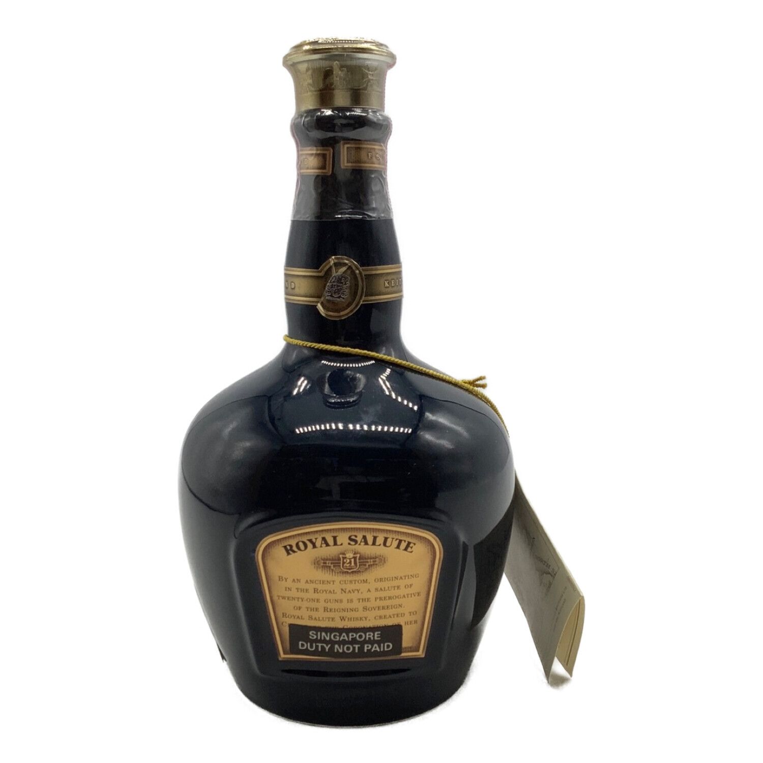 ROYAL SALUTE / ロイヤルサルート スコッチ 700ml 21年 陶器ボトル 未