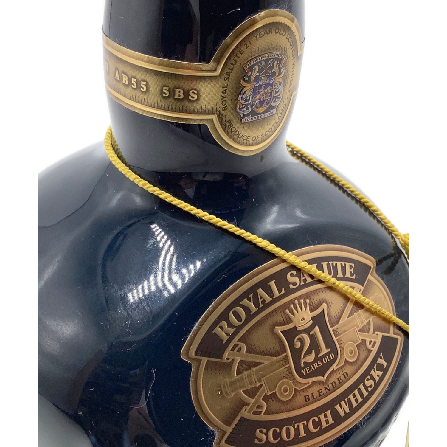 ROYAL SALUTE / ロイヤルサルート スコッチ 700ml 21年 陶器ボトル 未