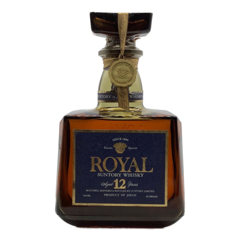 SUNTORY サントリー ROYAL ローヤル 12年 ブルーラベル - ウイスキー