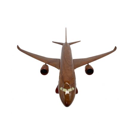 エアバス A330 木製飛行機モデル - マホガニー木製