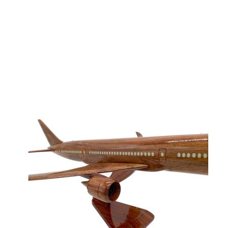 エアバス A330 木製飛行機モデル - マホガニー木製