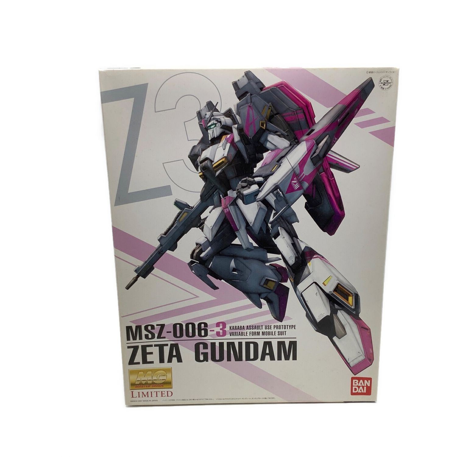 BANDAI (バンダイ) ガンプラ 箱ヨゴレ有 MSZ-006-3 「ゼータガンダム3 