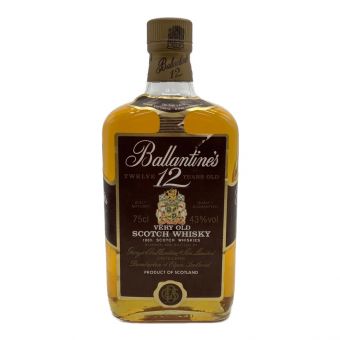 Ballantine's/バランタイン  スコッチ 旧ボトル 750ml 12年 未開封