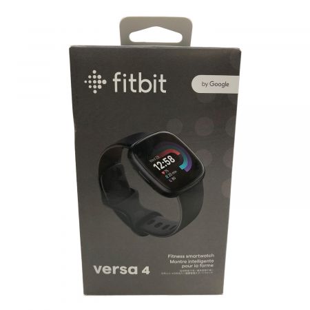 Fitbit versa4 FB523BKBK-FRCJK 程度:Sランク(新品同様) 3d2c6511e221