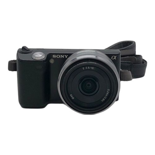SONY (ソニー) ミラーレス一眼カメラ α NEX-5 3レンズセット 1460万(総画素) APS-C CMOS 専用電池 SDカード対応 /18-200mm(SEL18200) 1015557