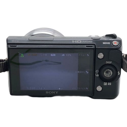 SONY (ソニー) ミラーレス一眼カメラ α NEX-5 3レンズセット 1460万(総画素) APS-C CMOS 専用電池 SDカード対応 /18-200mm(SEL18200) 1015557