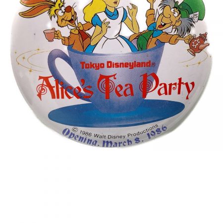 ディズニーグッズ ふしぎの国のアリス アリスのティーパーティー 1986年 オープン記念