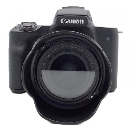 CANON (キャノン)  ※ズームレンズ55~200mm欠品　ミラーレス一眼カメラ EOS Kiss M 2410万画素(有効画素) APS-C 22.3mm×14.9mm CMOS 671045005114