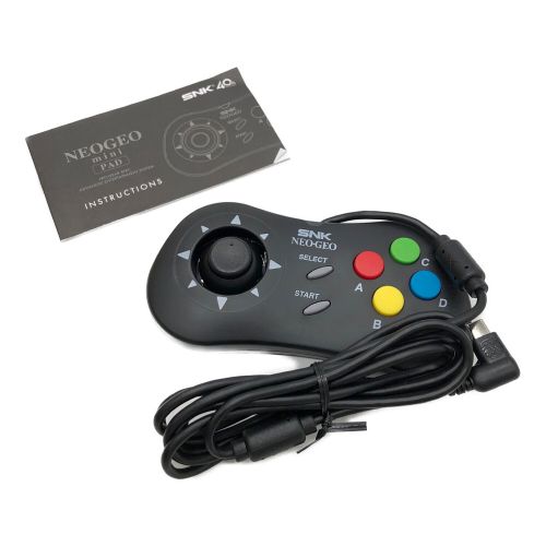 UNICO NEOGEO Mini Pad Black, SNK Classic Wired Game Controller for NEO GEO  Mini and NEO-GEO Arcade Stick Pro