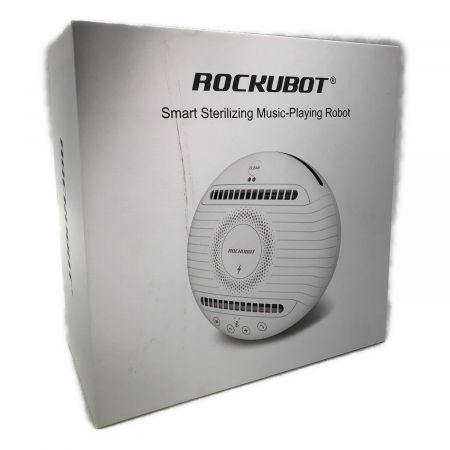 ROCKUBOT ロックボット　除菌ロボット スピーカー・ワイヤレス充電器兼用 程度S(未使用品) 純正バッテリー 未使用品