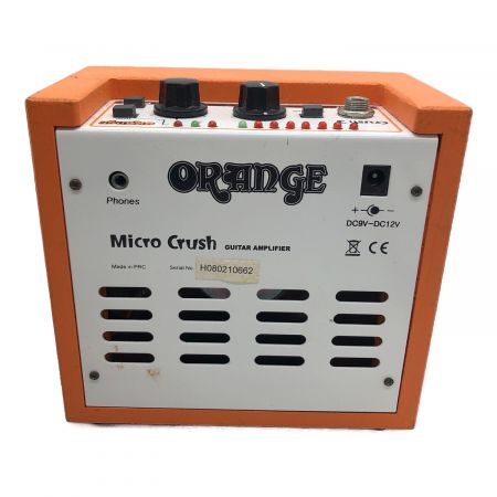 Orange (オレンジ) ミニアンプ crush3