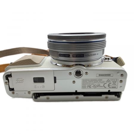 OLYMPUS PEN Lite (オリンポス) ミラーレス一眼カメラ ソフトケース付 E-PL7 ダブルズームキット 1720万(総画素) フォーサーズ 4/3型 専用電池 SDカード対応 -