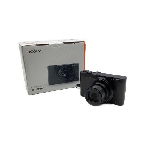 SONY Cyber-shot (ソニー) デジタルカメラ 新品モニター保護シート付 DSC-WX500 2110万画素(総画素) 1/2.3型CMOS 専用電池 SDカード対応 光学30倍ズーム -