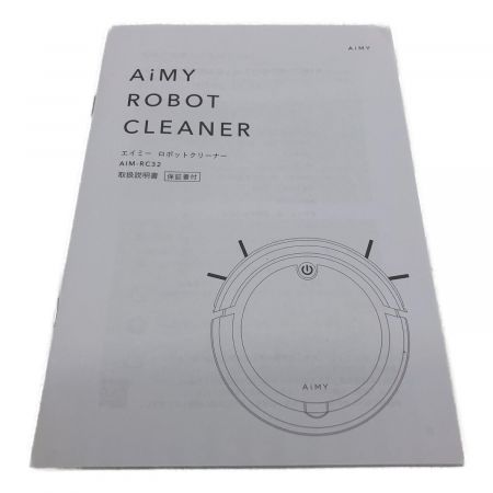 AiMY　ロボットクリーナー aim-rc32 程度S(未使用品) 純正バッテリー 未使用品