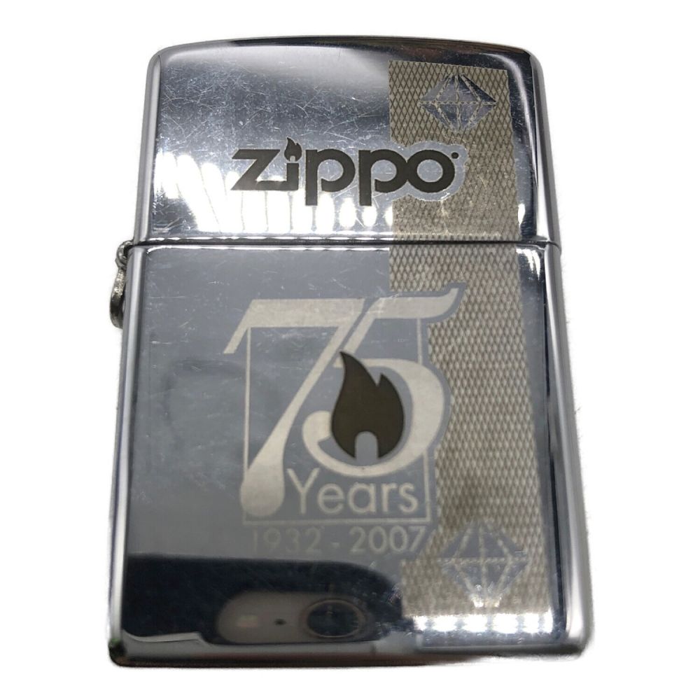 ZIPPO (ジッポ) オイルライター 2007年 75YEARS｜トレファクONLINE