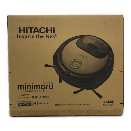 HITACHI (ヒタチ) ロボットクリーナー RV-X10J 程度S(未使用品) 純正バッテリー 未使用品