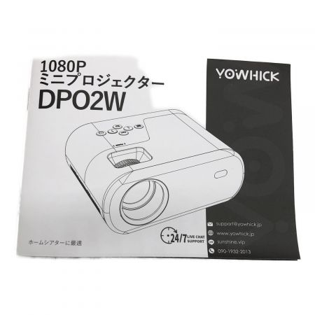 YOWHICK ミニプロジェクター DP02W -