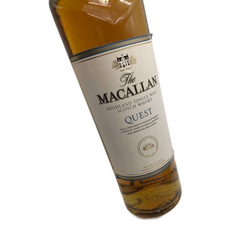 THE MACALLAN (ザ マッカラン) スコッチ 700ml QUEST 未開封 スコットランド